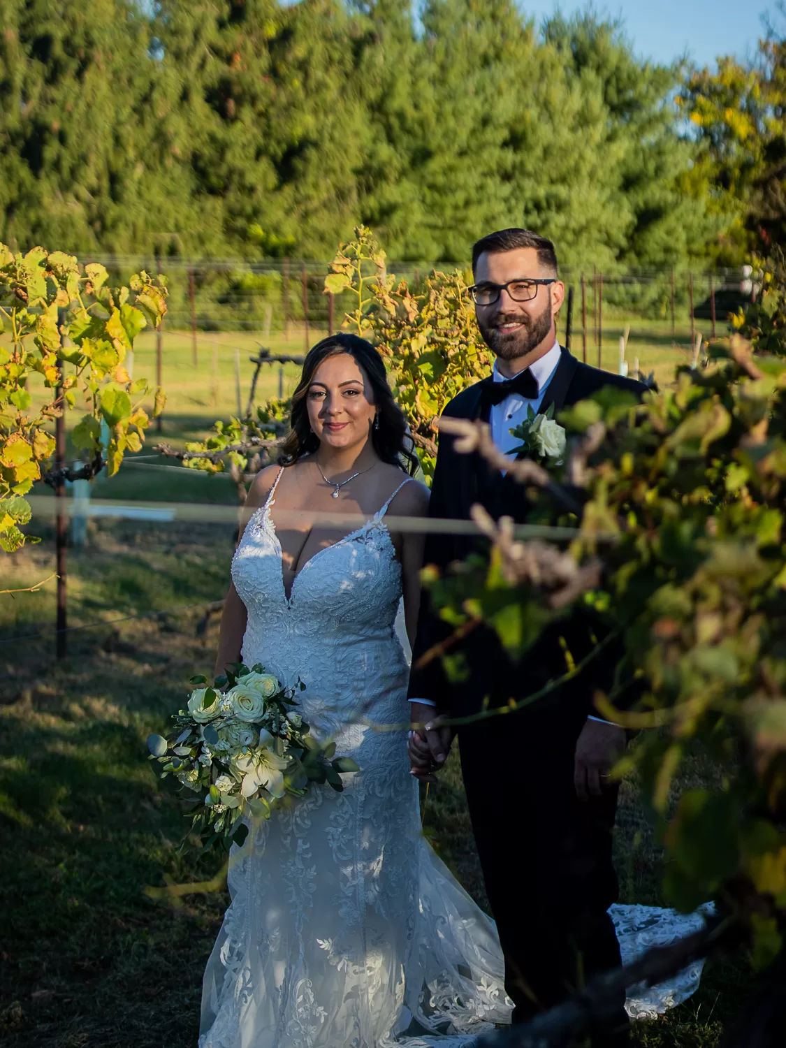 rosebank winery wedding photographer, vineyard