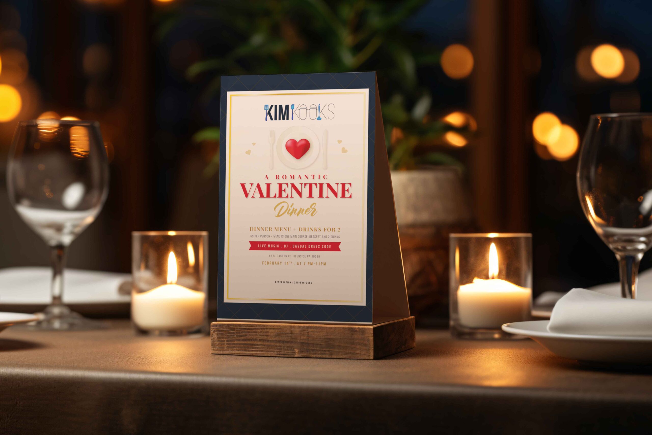 print design for restaurants