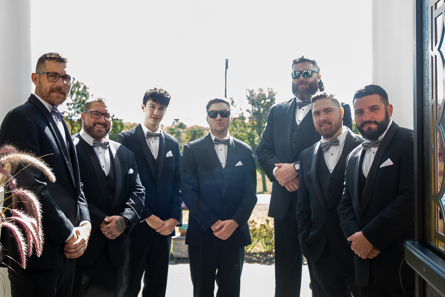 wedding photographer south jersey, the groomsmen
