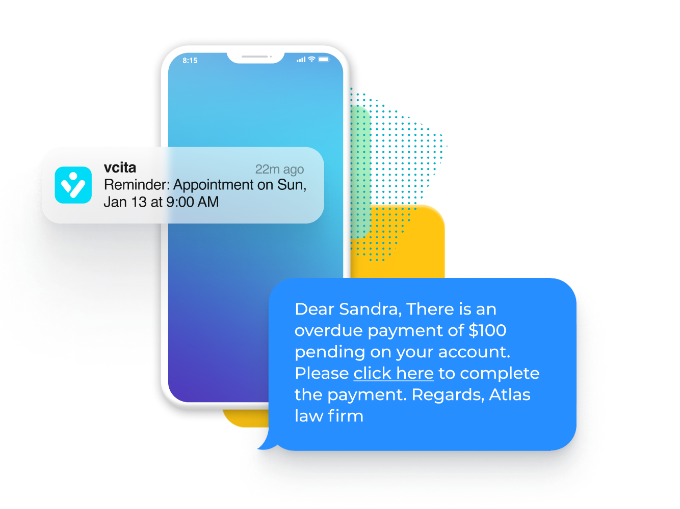 CRM Calendar reminders