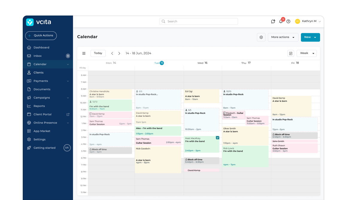 Calander management