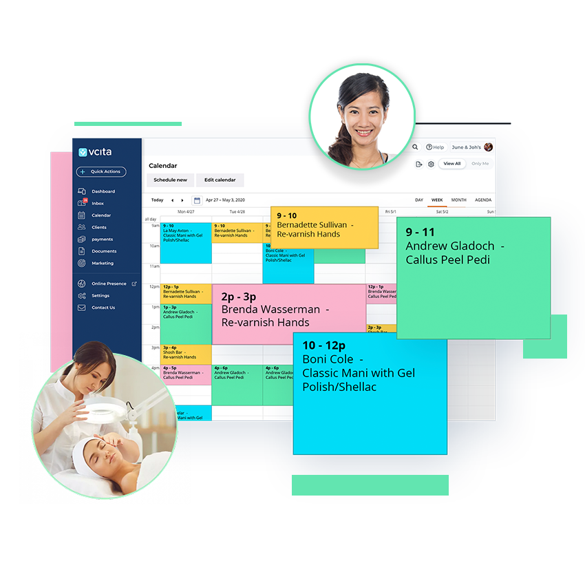 crm scheduling calendar