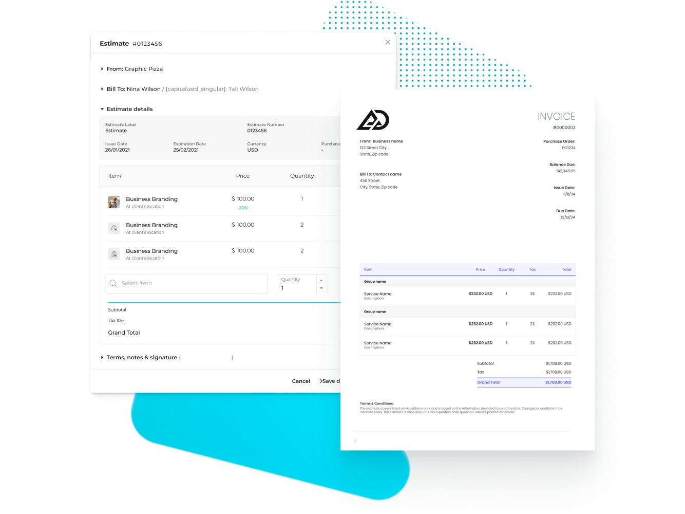 CRM Invoicing Software 6 invoicing upaid filter
