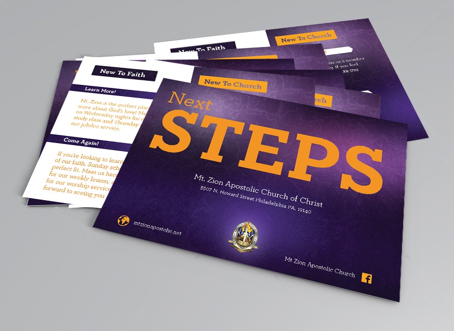 print marketing Vistor Handout mockup